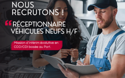 Réceptionnaire véhicules neufs H/F