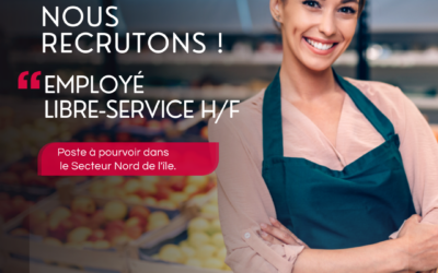 Employés Libre-service H/F en intérim