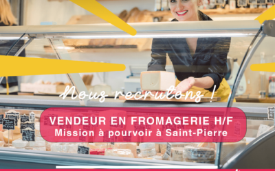 Vendeur en Fromagerie Coupe H/F