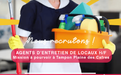 Agents d&rsquo;Entretien de Locaux H/F