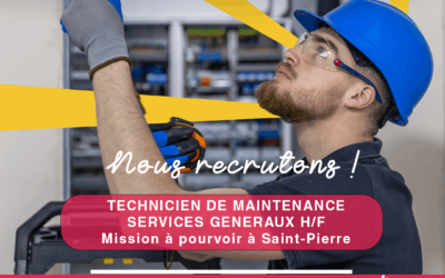 Technicien de Maintenance H/F Services Généraux