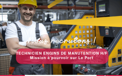 Technicien Engins de Manutention H/F