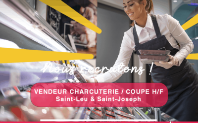 Vendeurs au rayon Charcuterie/Coupe H/F