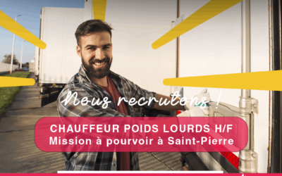 Chauffeur Poids Lourds H/F à Saint-Pierre