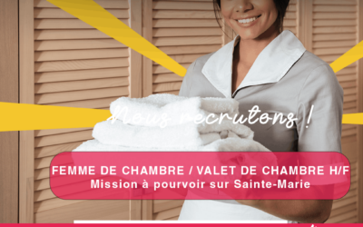 Femme de Chambre / Valet de Chambre H/F