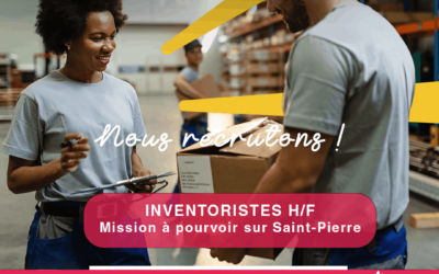Inventoriste H/F à Saint-Pierre