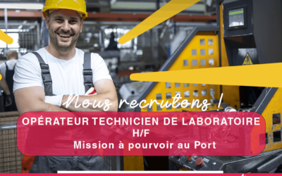 Opérateur Technicien de Laboratoire H/F