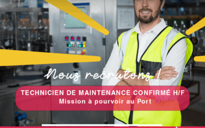Technicien de Maintenance Confirmé H/F